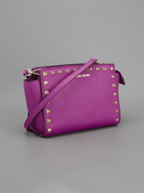 purple michael kors tote bag|Michael Kors purple crossbody bag.